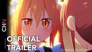 Miss Kobayashis Dragon Maid Season 2  Official Trailer 2  English Sub [upl. by Diver]