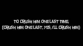 Crush  Adelitas Way Lyrics video [upl. by Tfat223]