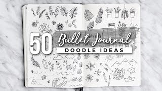 50 Bullet Journal Doodle Ideas  The ULTIMATE Guide [upl. by Towill253]