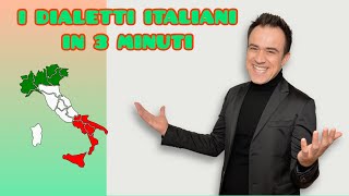 I DIALETTI ITALIANi in 3 minuti [upl. by Yellac]