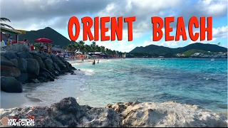 Orient Beach St Maarten Cruise Destination [upl. by Aia]