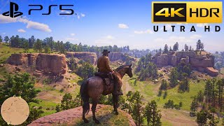 Red Dead Redemption 2  PS5 HDR 4K Gameplay 2160P RDR2 PS5 Pt2 [upl. by Roye31]