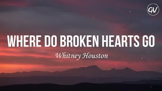 Whitney Houston  Where Do Broken Hearts Go Lyrics [upl. by Ader]