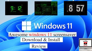 Windows 11 Screensaver  New Features  2021 [upl. by Martin]