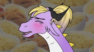 Macaroni with the chicken strips  Meme [upl. by Enaffit]