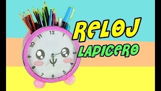 LAPICERO RELOJ ORIGINAL  MANUALIDADES FÁCILES para hacer en CASA [upl. by Doownyl]