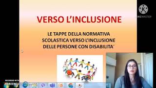 Concorso docenti Verso linclusione  la normativa pilloladiripasso [upl. by Ylelhsa]