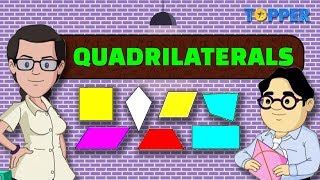 What are Quadrilaterals  Types of Quadrilaterals  Class 8th Maths [upl. by Lled]