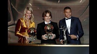 Modric Win Ballon dOr FIFA 2018   Awarding Ceremony [upl. by Haerr340]