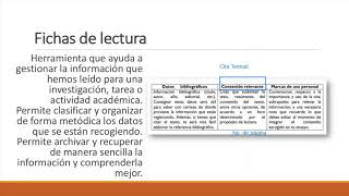 ¿Cómo elaborar Fichas de Lectura [upl. by Hsina]