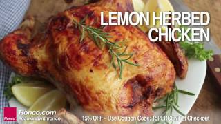 Ronco Rotisserie  Chicken Recipes [upl. by Fakieh]