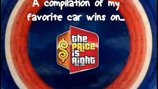 A Compilation of My Favorite Car Wins on the Price is Right [upl. by Ahseila]