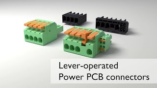 Easy electrical connection with the PCB connectors by PHOENIX CONTACT [upl. by Schafer]