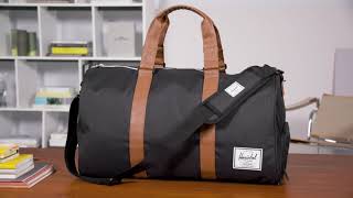 Novel Duffle Tutorial  Herschel Supply [upl. by Ahsein]