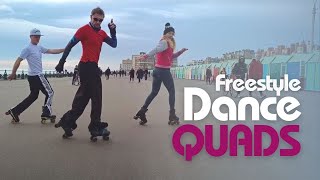 Quads roller skate dance freestyle compilation from Brighton beach UK [upl. by Reteid652]