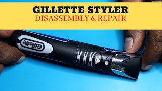 Gilllette Styler Trimmer Disassembly and Repair [upl. by Sophronia311]