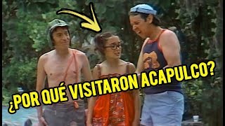 Lo que nunca supiste de quotVACACIONES EN ACAPULCOquot  EL CHAVO DEL 8 CURIOSIDADES  CRONOS FILMS TV [upl. by Yrrehc]