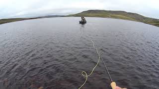 Fly Fishing Loch Lounsey Loch Lannsaidh Dornoch Scotland 28th Annual Fishing Holiday [upl. by Norek744]