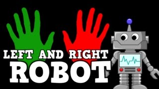 LEFT AND RIGHT ROBOT song for kids about left amp right [upl. by Anoyi535]