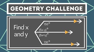 GEOMETRY Challenge Problem Parallel Lines and Transversals [upl. by Rosenthal]