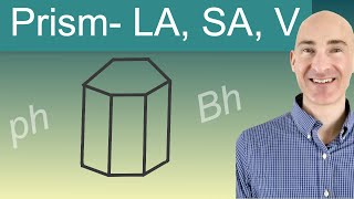 Prism Lateral Area Surface Area and Volume [upl. by Yar]