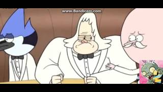 Regular show Muscle man is dead Prank [upl. by Wenn]