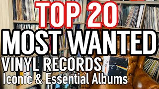 Top 20 Most Wanted Albums By Record Collectors Iconic amp Essential Vinyl Records to Any Collection [upl. by Zippel]