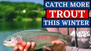 Fly Fishing for Winter Trout  Woolaston Trout Fishery  UKFlyFisher [upl. by Rieger184]