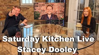 Saturday Kitchen Live Matt Tebbutt and chefs Theo Randall amp Vivek Singh and Guest Stacey Dooley [upl. by Grissel]