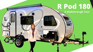 R Pod 180 by Forest River Walkthrough Tour [upl. by Lotsirhc]