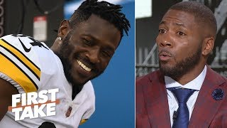 Ryan Clark not backing down on Antonio Brown criticisms  First Take [upl. by Silden7]