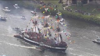 Gasparilla pirate invasion [upl. by Joelie229]