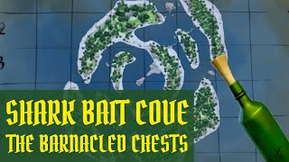 Shark Bait Cove The barnacled chests on the north west Sea of Thieves [upl. by Nangem355]