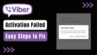 How To Fix Viber Activation Failed  2023 [upl. by Amor967]