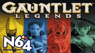 Gauntlet Legends  Nintendo 64 Review  HD [upl. by Weinshienk]