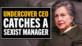 Undercover CEO Catches A Sexist Manager [upl. by Lawry]