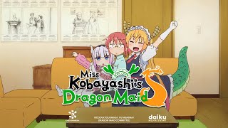 Miss Kobayashis Dragon Maid S — OFFICIAL TRAILER [upl. by Sirotek30]