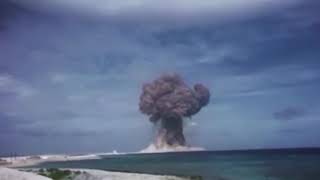 Historical Nuclear Bomb Explosion Footage With Realistic Sound [upl. by Anuahsal]