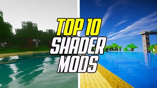 Top 10 Minecraft Shaders Best Optifine Shader Packs [upl. by Mourant]