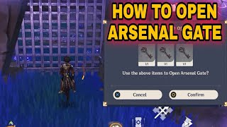 How to Open Arsenal Gate Of Tatarasuna 3 Keys Location【Genshin Impact】 [upl. by Nnil122]