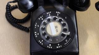 Rotary Phone Dialing ☎️ Free Sound Effect SFX [upl. by Schoenburg163]