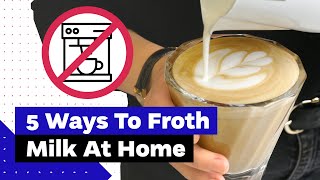 How To Froth Milk At Home Best Milk Frothers Review [upl. by Elvira]