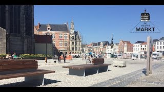 Opening nieuwe markt Oudenaarde [upl. by Gerg]