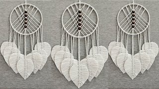 DIY Atrapasueños en MACRAME  paso a paso  DIY Macrame Dreamcatcher Tutorial [upl. by Tillford]