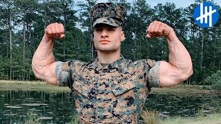 Strongest US Marine  Julian Miguel Arroyo  Muscle Madness [upl. by Sille]