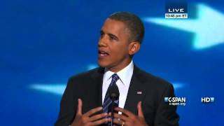 President Obama Acceptance Speech at 2012 Democratic National Convention CSPAN  Full Speech [upl. by Chura]