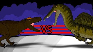 TREX vs SPINOSAURUS [upl. by Edahc]