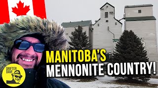 Manitobas Mennonite Country Rural country drive through Canadas quotBible Beltquot  Canada 🇨🇦 [upl. by Maurizia]