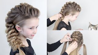 How To Do An Mohawk Braid the easy way [upl. by Roe]