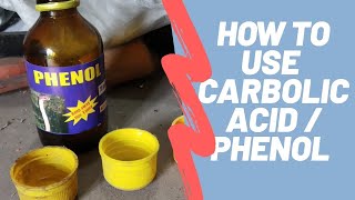 How To Use Carbolic Acid [upl. by Marci]